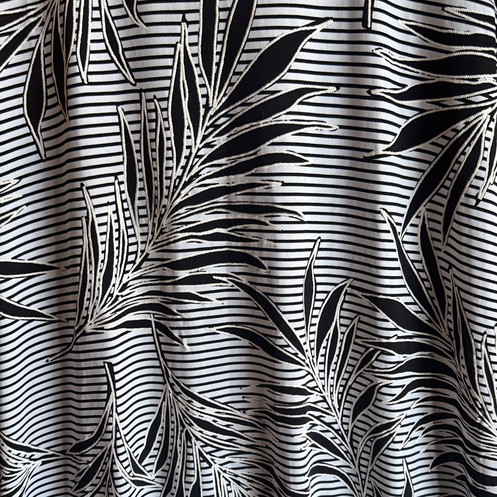 Ruby Rd. Embellished Leaf Pattern Dress - image 4